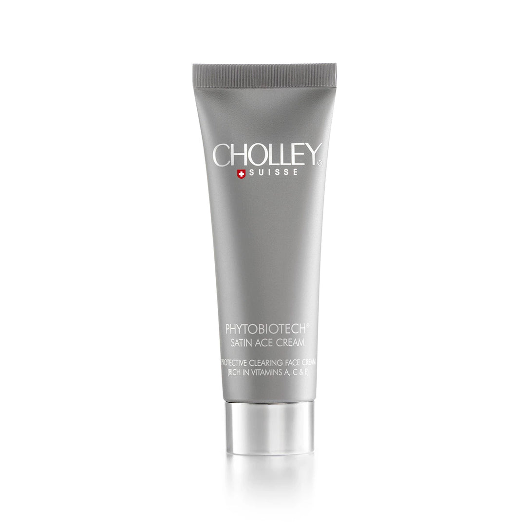 PHYTOBIOTECH Satin ACE Cream (Protective & Clearing Cream with Antioxidant Formula Rich in Vitamins A, C, & E)